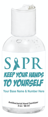 2 oz Antibacterial Hand Sanitizer Full Color Label